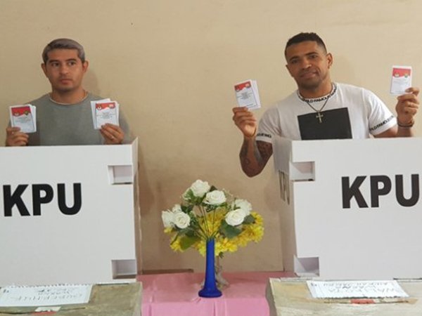 Nyoblos di Pilkada, Begini Kesan Dua Pemain Naturalisasi Sriwijaya