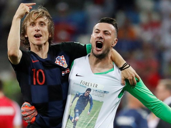 Pelatih Kroasia Puji Penampilan Luca Modric dan Danijel Subasic