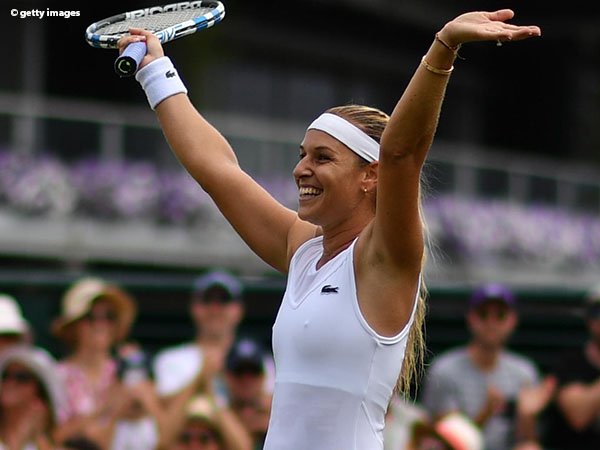 Hasil Wimbledon: Bungkam Hsieh Su Wei, Dominika Cibulkova Tantang Jelena Ostapenko