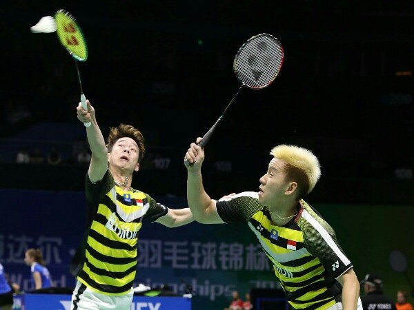 Kevin/Marcus Lewati Laga Sengit di Babak Dua Kejuaraan Dunia 2018