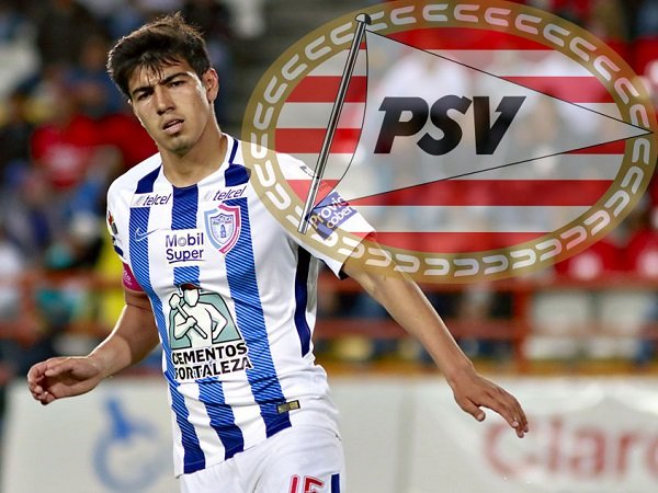 PSV Eindhoven Tandatangani Gelandang Meksiko, Erick Gutierrez