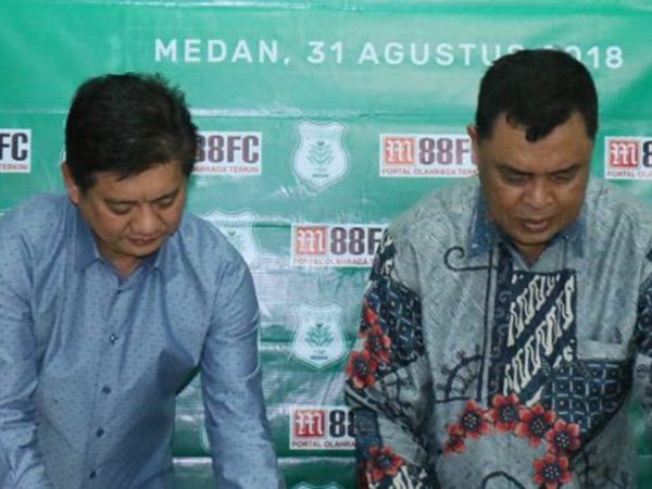 Benarkah Sponsor Baru PSMS Situs Judi? Ini Jawaban Manajemen