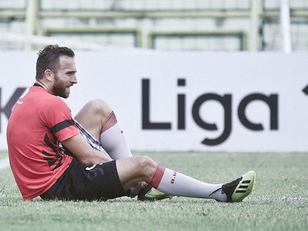 Liga 1 Dihentikan, Penyerang Naturalisasi Bali United Ini Tambah Porsi Latihan