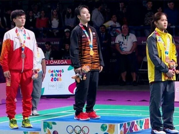 Goh Jin Wei Raih Medali Emas Youth Olympic Games 2018