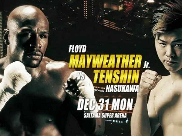 Floyd Mayweather Lawan Tenshin Nasukawa di Malam Tahun Baru