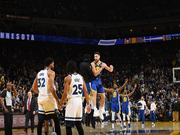 Golden State Warriors Pukul Mundur Minnesota Timberwolves