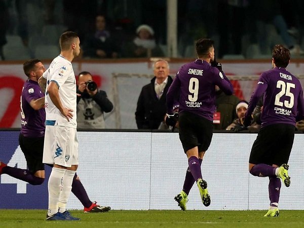 Menang 3-1, Fiorentina Akhiri Puasa Kemenangan