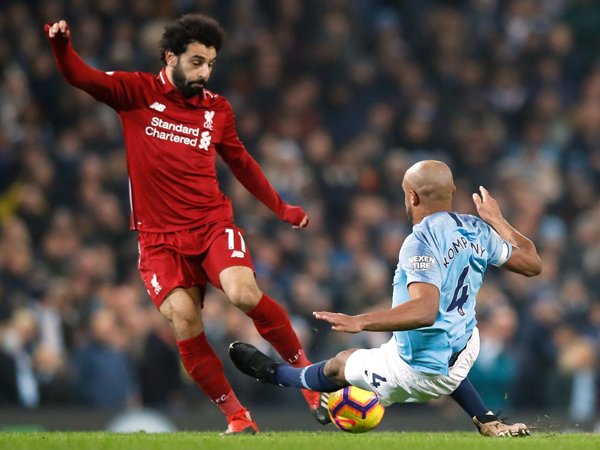 Usai Lakukan Aksi Brutal Terhadap Salah, Kompany Beruntung Tak Dikartu Merah