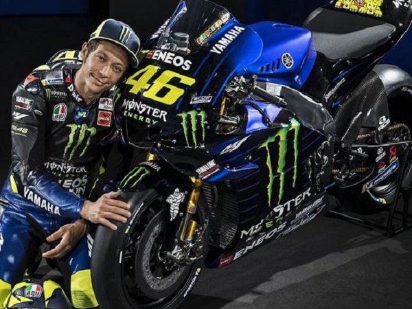 Rossi Senang dengan Warna Motor Yamaha yang Mirip Jersey Inter Milan