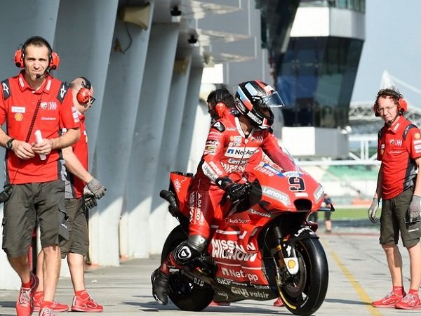 Tercepat di Sepang, Petrucci Tak Mau Patok Target Terlalu Tinggi