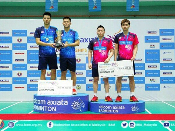 Ong Yew Sin/Teo Ee Yi Juara Ganda Putra Kejuaraan Nasional Malaysia 2019