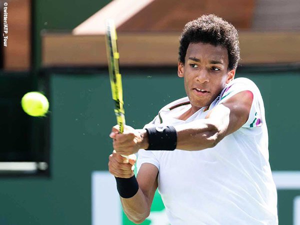 Felix Auger Aliassime Hadang Stefanos Tsitsipas Di Babak Kedua Indian Wells