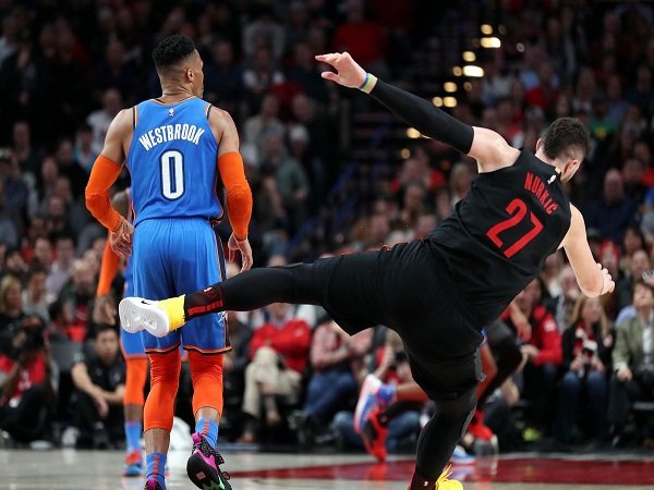 Jusuf Nurkic Sesalkan Dirinya Yang Tak Bisa Kontrol Emosi Saat Jumpa Thunder