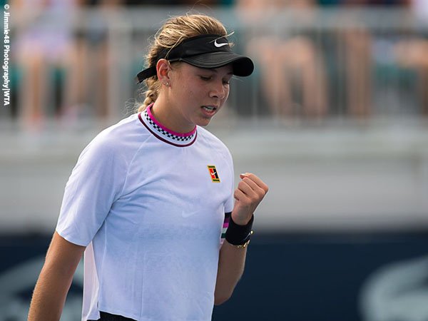 Amanda Anisimova Lalui Tantangan Pertama Di Miami