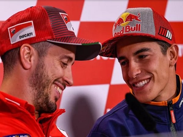 Dovizioso Merasa Iri dengan Kemampuan Marc Marquez