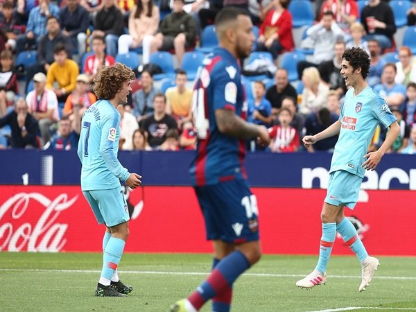 10 Pemain Atletico Madrid Tahan Imbang Levante di Laga Pamungkas La Liga