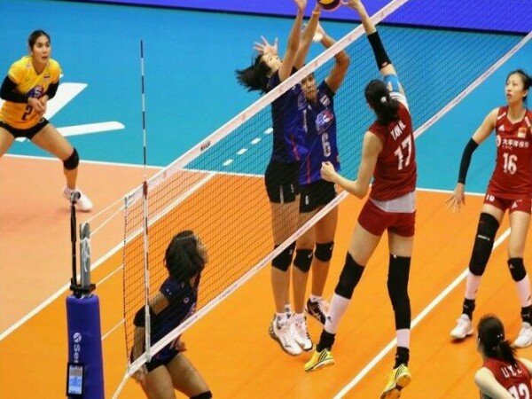Thailand Kalah dari China di FIVB Volleyball Nations League 2019
