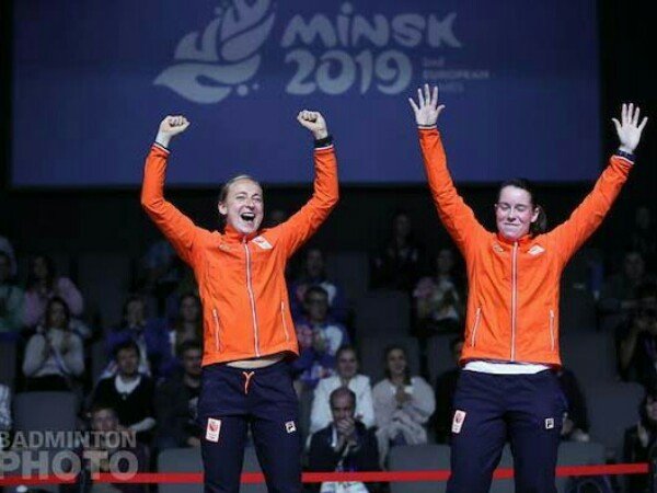 Ganda Putri Belanda Rebut Emas European Games 2019