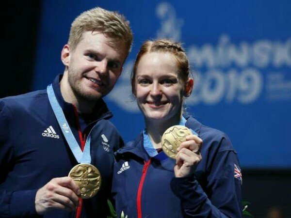 Kandaskan Duo Adcock, Marcus/Smith Juara Ganda Campuran European Games 2019