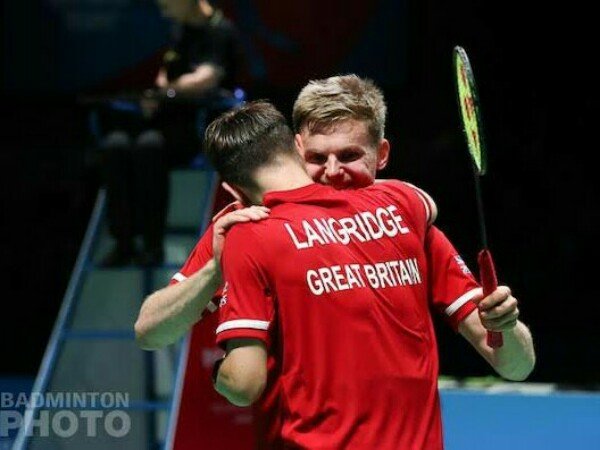 Marcus/Langridge Juara Ganda Putra European Games 2019