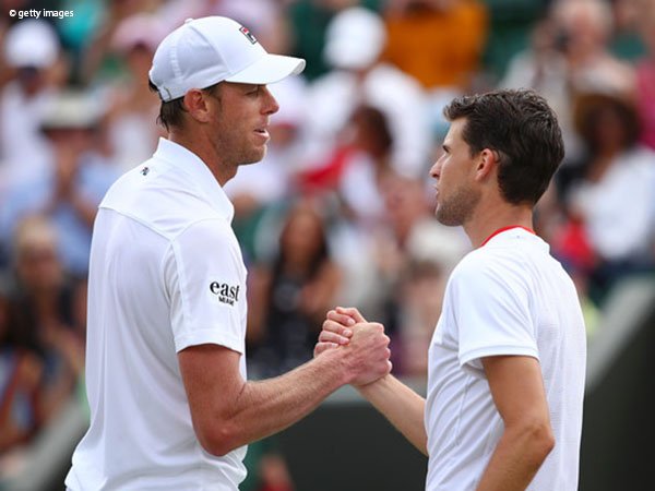 Hasil Wimbledon: Dominic Thiem Kandas Di Tangan Sam Querrey