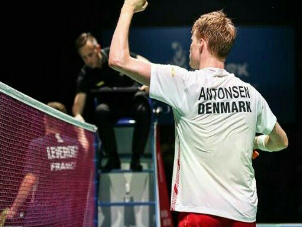 Juarai European Games 2019, Anders Antonsen Tembus 10 Besar Dunia