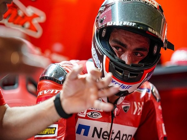 Detik-Detik Jelang GP Jerman, Petrucci Keluhkan Rasa Sakit di Pergelangan Tangannya