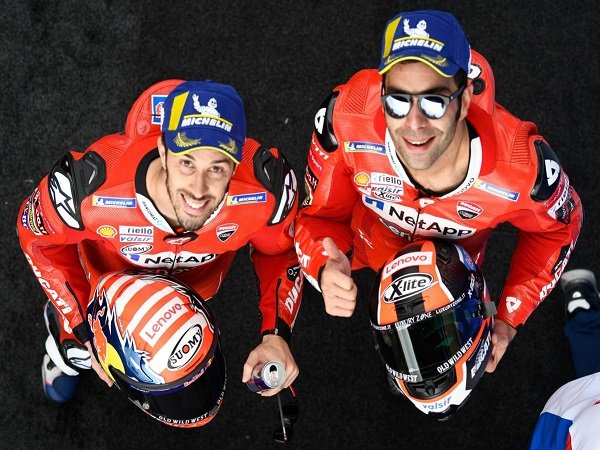 Ducati Pastikan Hubungan Petrucci dan Dovizioso Masih Harmonis