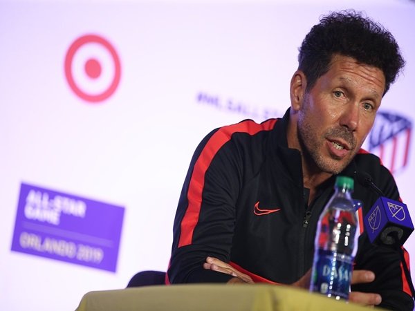 Kontra MLS All Star, Simeone Pastikan Atletico Madrid Tak Larut dalam Euforia Kemenangan Derby Madrid