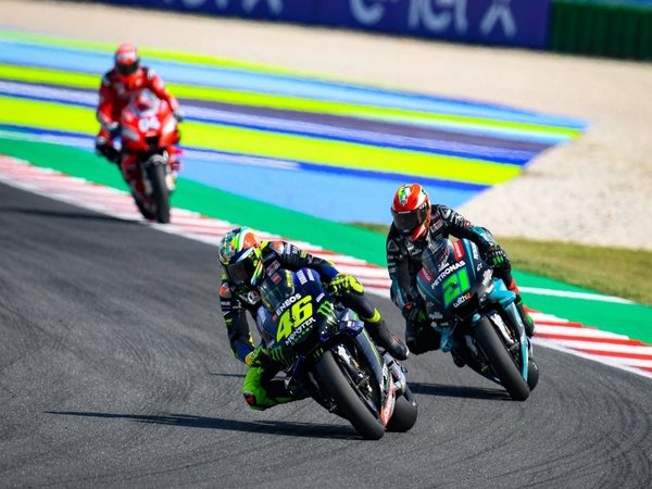Hasil Balapan GP San Marino Sudah Sesuai dengan Ekspektasi Rossi