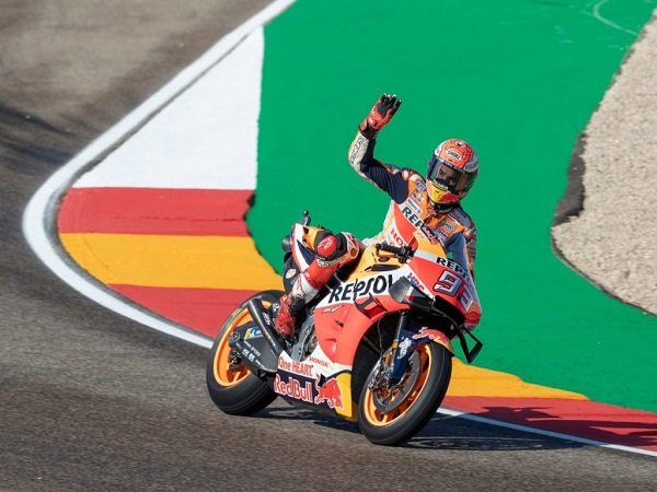 Hasil Kualifikasi MotoGP Aragon: Asapi Duo Pebalap Yamaha, Marquez Sabet Pole Position