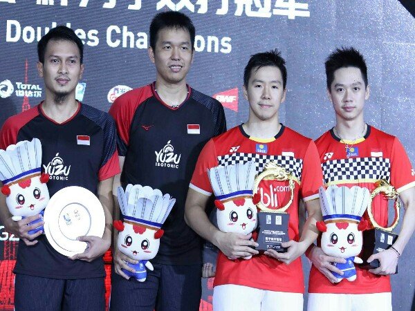 Hasil Final China Open 2019: Indonesia Kuasai Ganda Putra