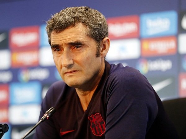 Ernesto Valverde Tak Yakini Barcelona Sedang Hadapi Krisis