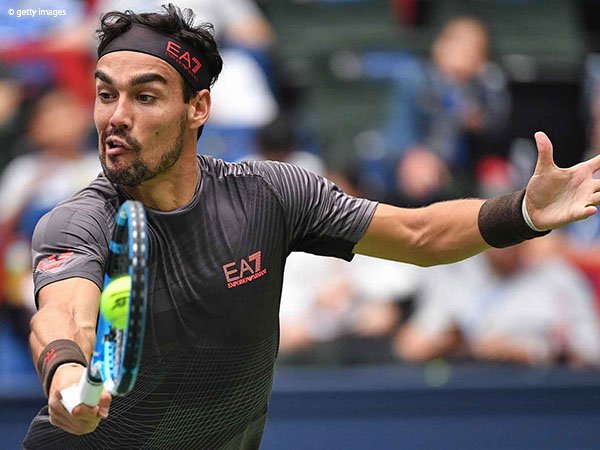 Hadapi Fabio Fognini, Perjalanan Andy Murray Di Shanghai Hanya Seumur Jagung