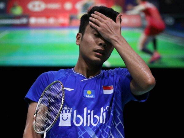 Denmark Open 2019: Anthony Angkat Koper Lebih Awal