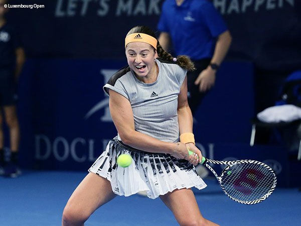 Jelena Ostapenko Luluh Lantakkan Antonia Lottner Di Luksemburg