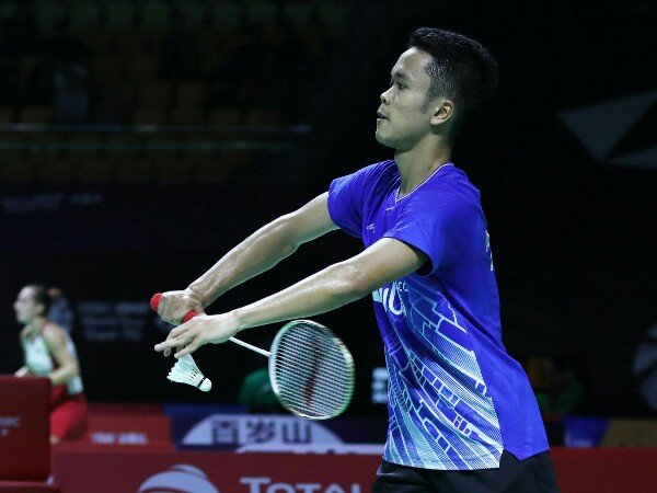 Fuzhou China Open 2019: Anthony Kembali Ditundukkan Angus Ka Long
