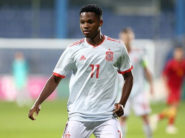 Ansu Fati Bisa Jadi akan Dipanggil Timnas Spanyol untuk Piala Eropa 2020