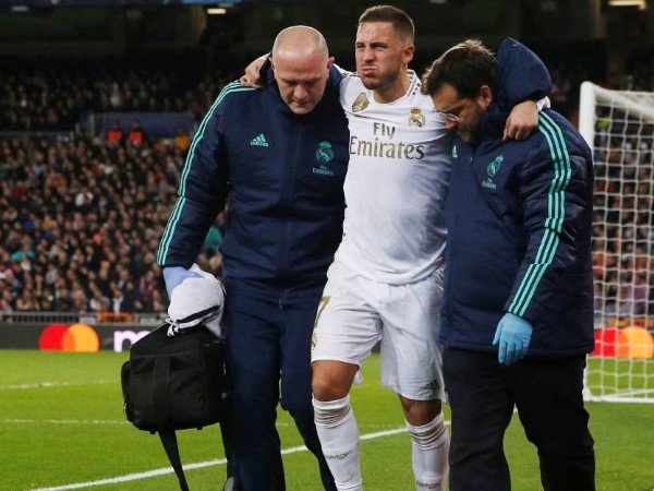 Cedera Engkel, Eden Hazard Dipastikan Absen di El Clasico