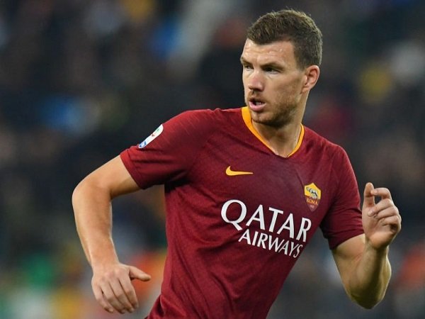 Sembuh dari Sakit, Dzeko Terpantau Berlatih Bersama AS Roma