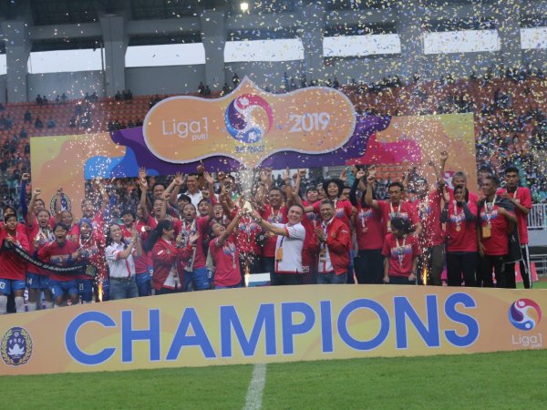 Gondol Trofi Liga 1 2019, Persib Putri Berpesta di Stadion Pakansari