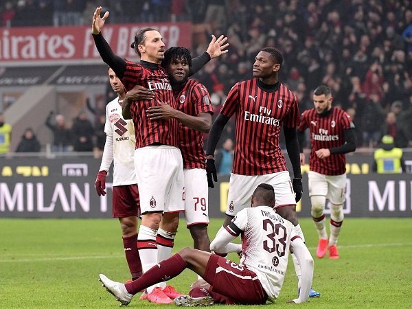 Serie A 2019/2020: Prakiraan Susunan Pemain AC Milan Kontra Torino
