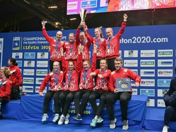 Tundukkan Jerman, Tim Putri Denmark Juara Kejuaraan Beregu Eropa 2020
