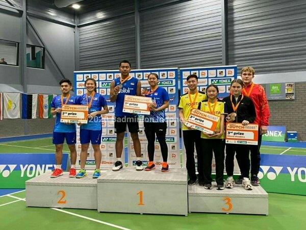 Hebat!  Indonesia Borong Empat Gelar di Dutch Open Junior 2020