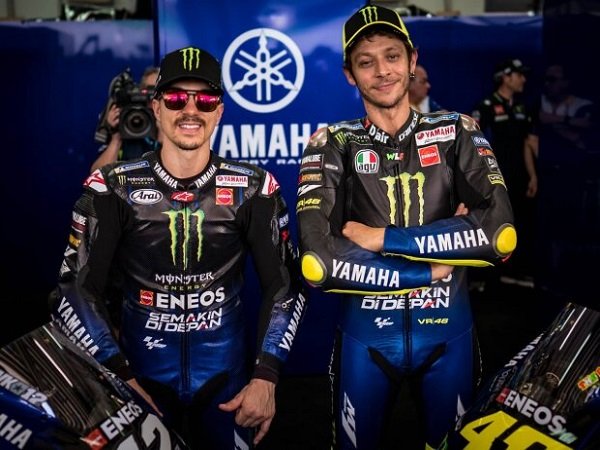 Suka Duka Jadi Rekan Setim Rossi Versi Vinales