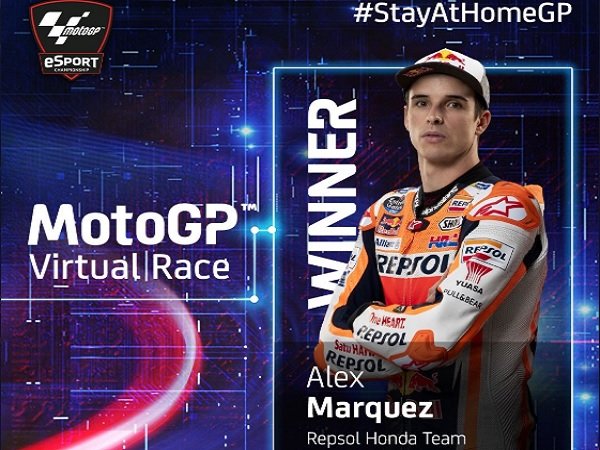 Hasil MotoGP Virtual Race Italia: Quartararo Pole, Alex Marquez Unggul Telak