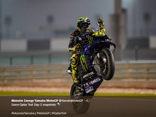 Rins Sebut Kemampuan Rossi Sangatlah 'Brutal' di Usianya Saat Ini