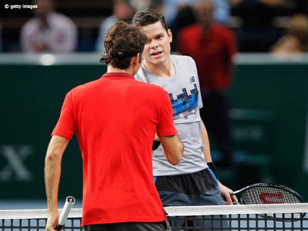 Milos Raonic Kenang Kemenangan Pertama Atas Roger Federer