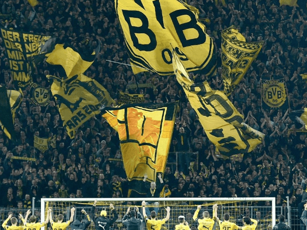 Haaland Akui Merinding Melihat Yellow Wall di SIgnal Iduna Park