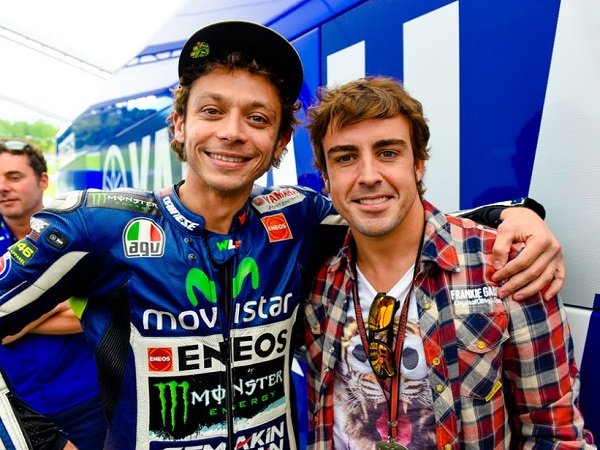 Fernando Alonso Ingin Jadikan Rossi Tandem di Balap 24 Hours of Le Mans.